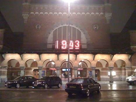 gare Copenhague 1943