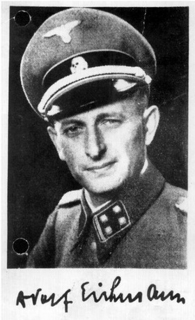 Portrait SS Eichmann en tenue