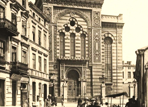 Lodz synagogue Wolborska